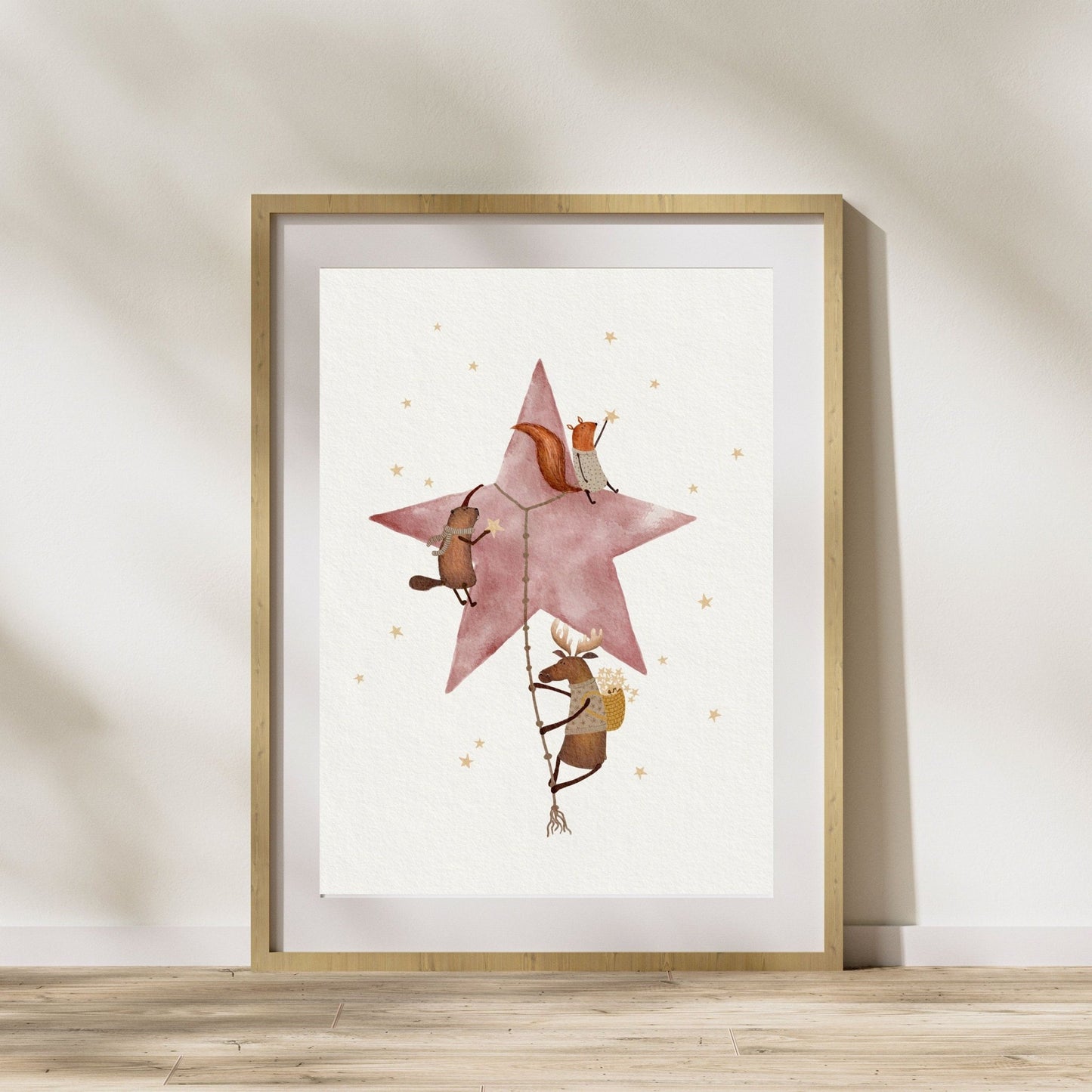 Childrens Star Illustration Print - Prints - Urchin Bay