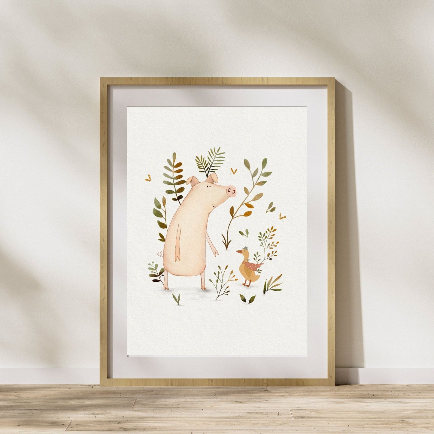 Farm Animal Art Prints - Set of 4 - Prints - Urchin Bay