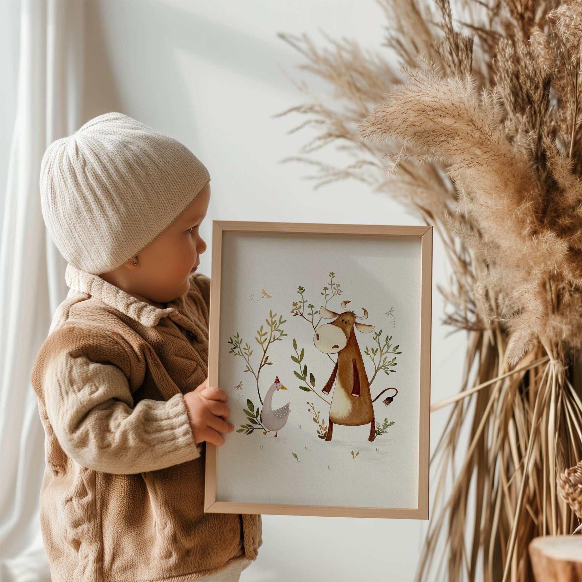 Farm Animal Nursery Set - Prints - Urchin Bay