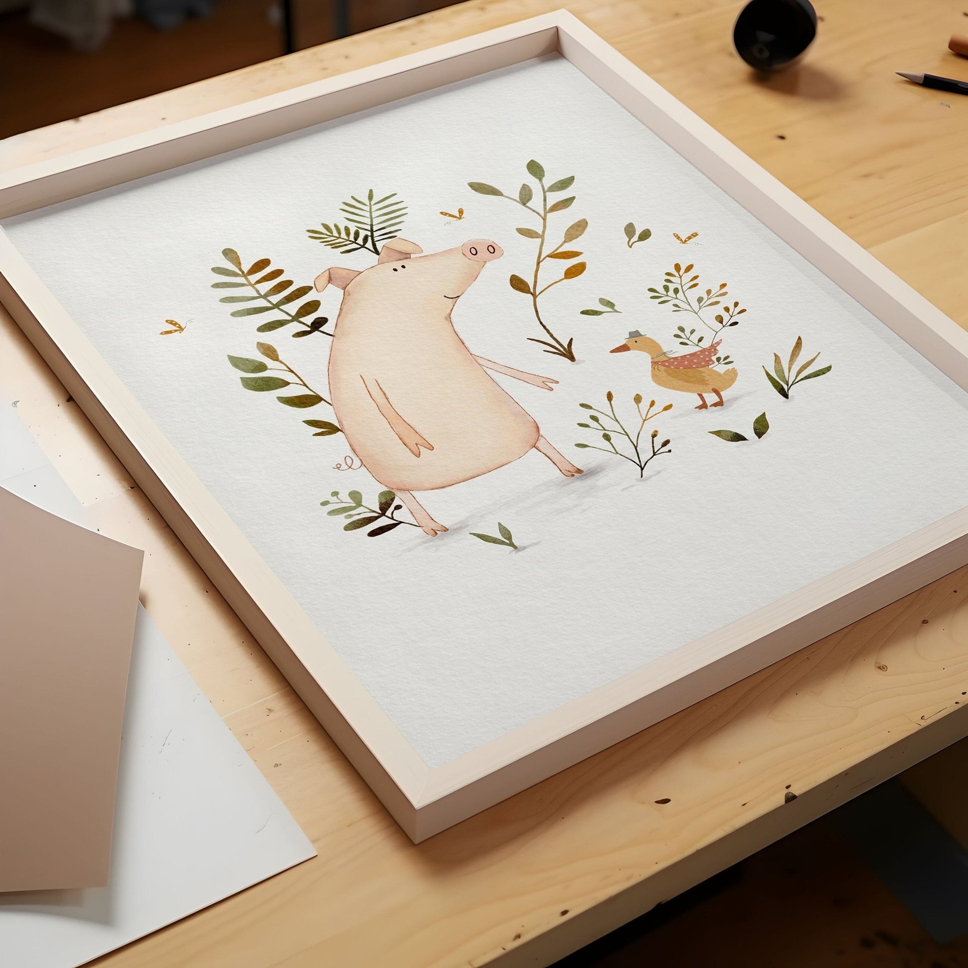 Farm Animal Nursery Set - Prints - Urchin Bay