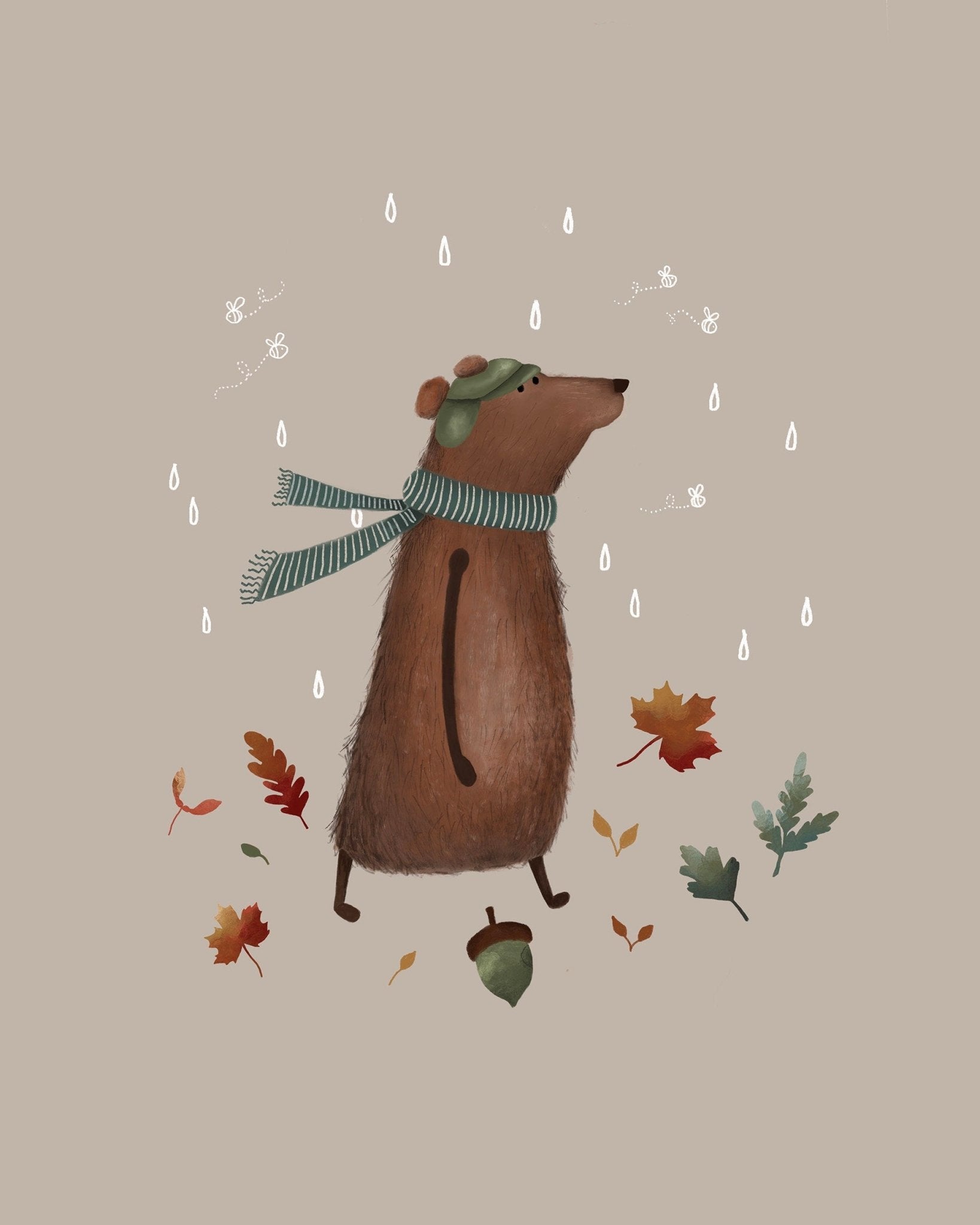 Forest Animal Nursery Prints Set - Prints - Urchin Bay