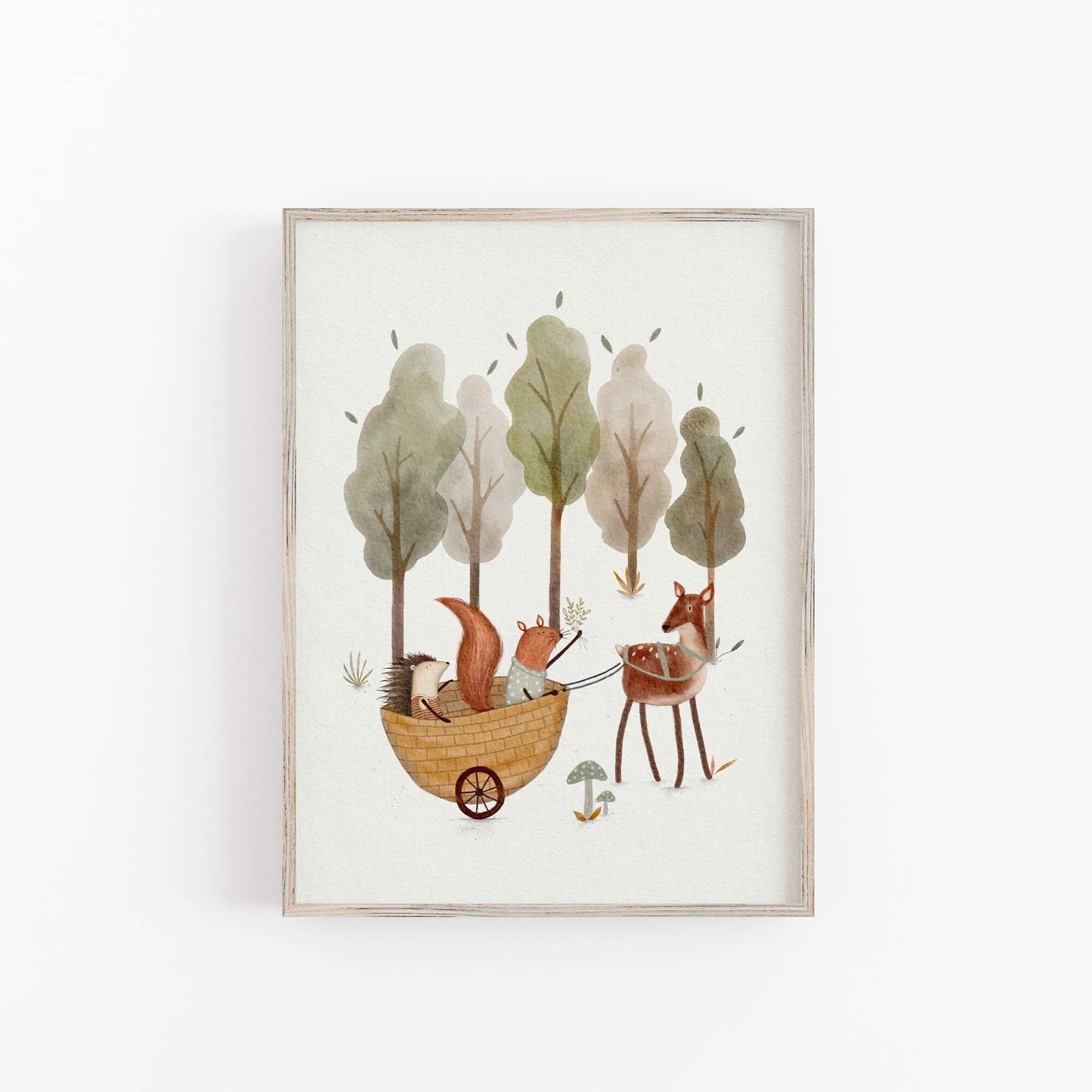 Forest Wall Art for Kids - Prints - Urchin Bay