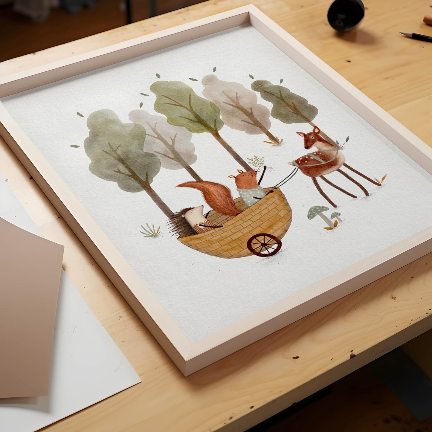 Forest Wall Art for Kids - Prints - Urchin Bay