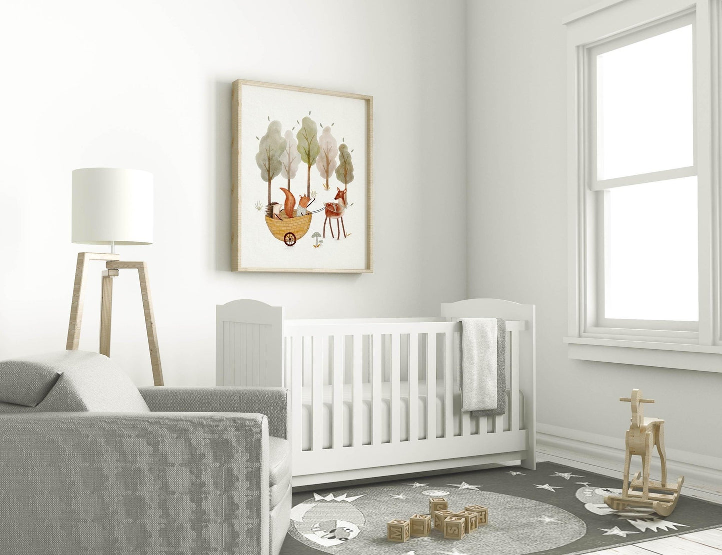 Forest Wall Art for Kids - Prints - Urchin Bay