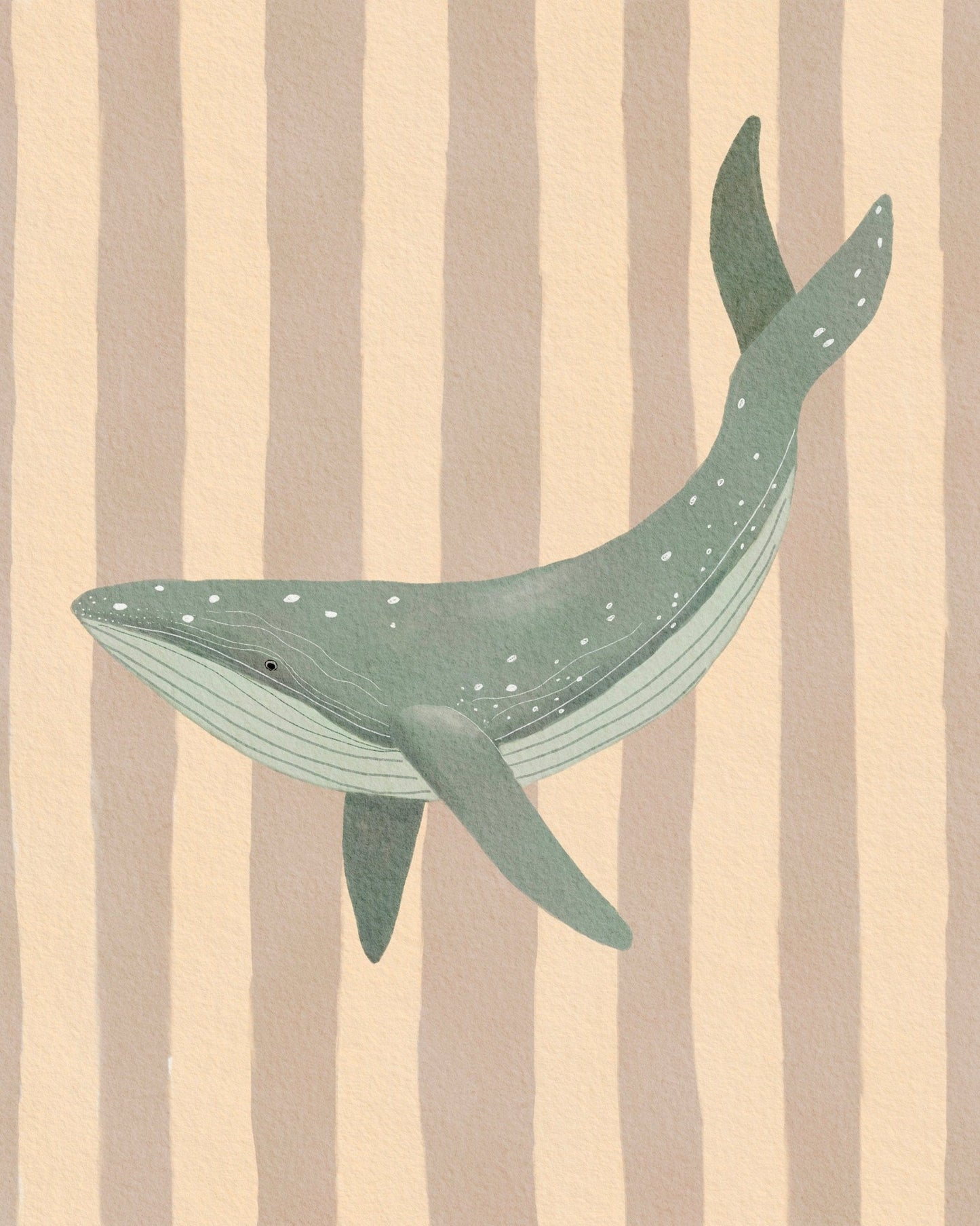 Girls Nursery Surf Art Print Set - Baby Girl Room Decor - Urchin Bay