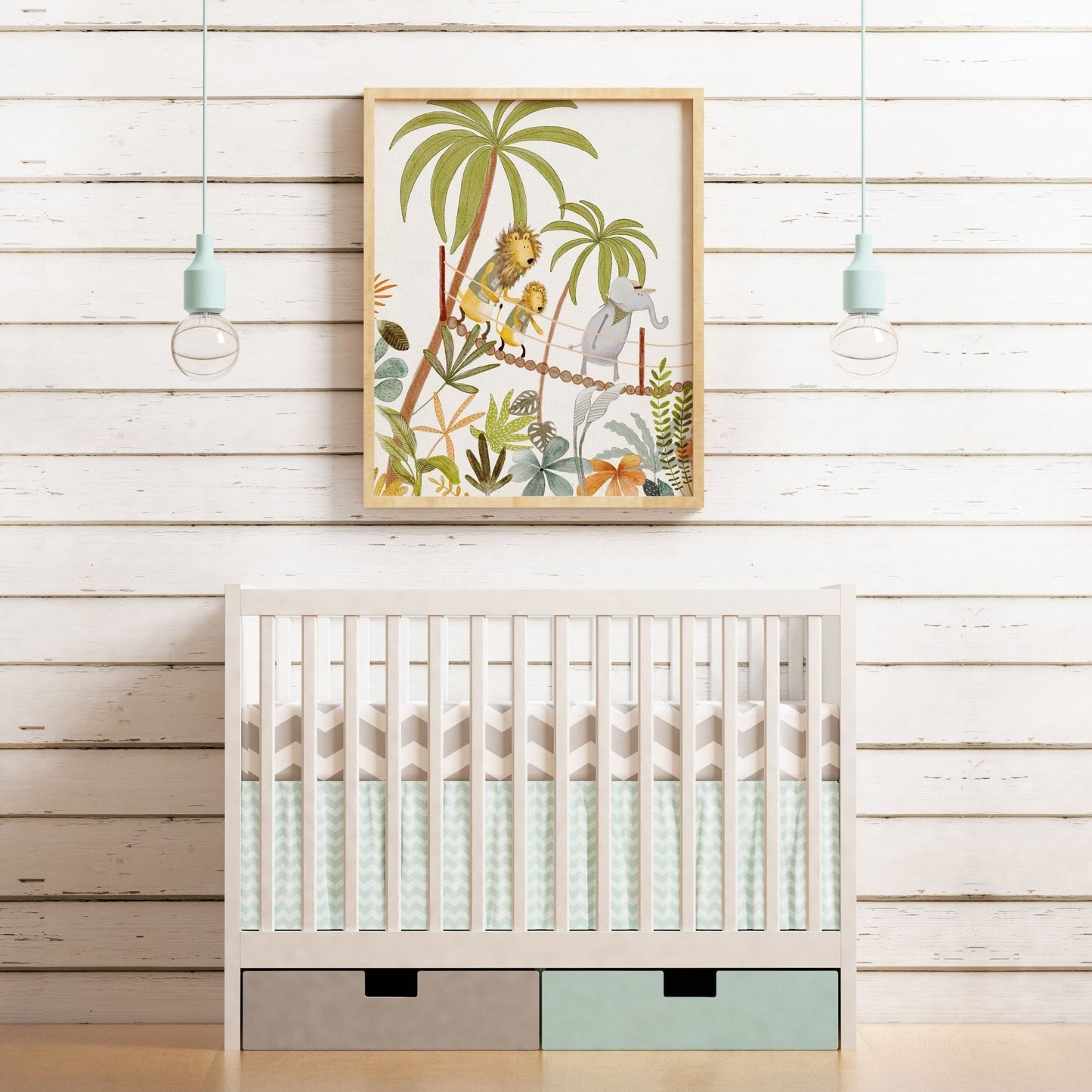 Jungle Adventure Nursery Art Print - Prints - Urchin Bay