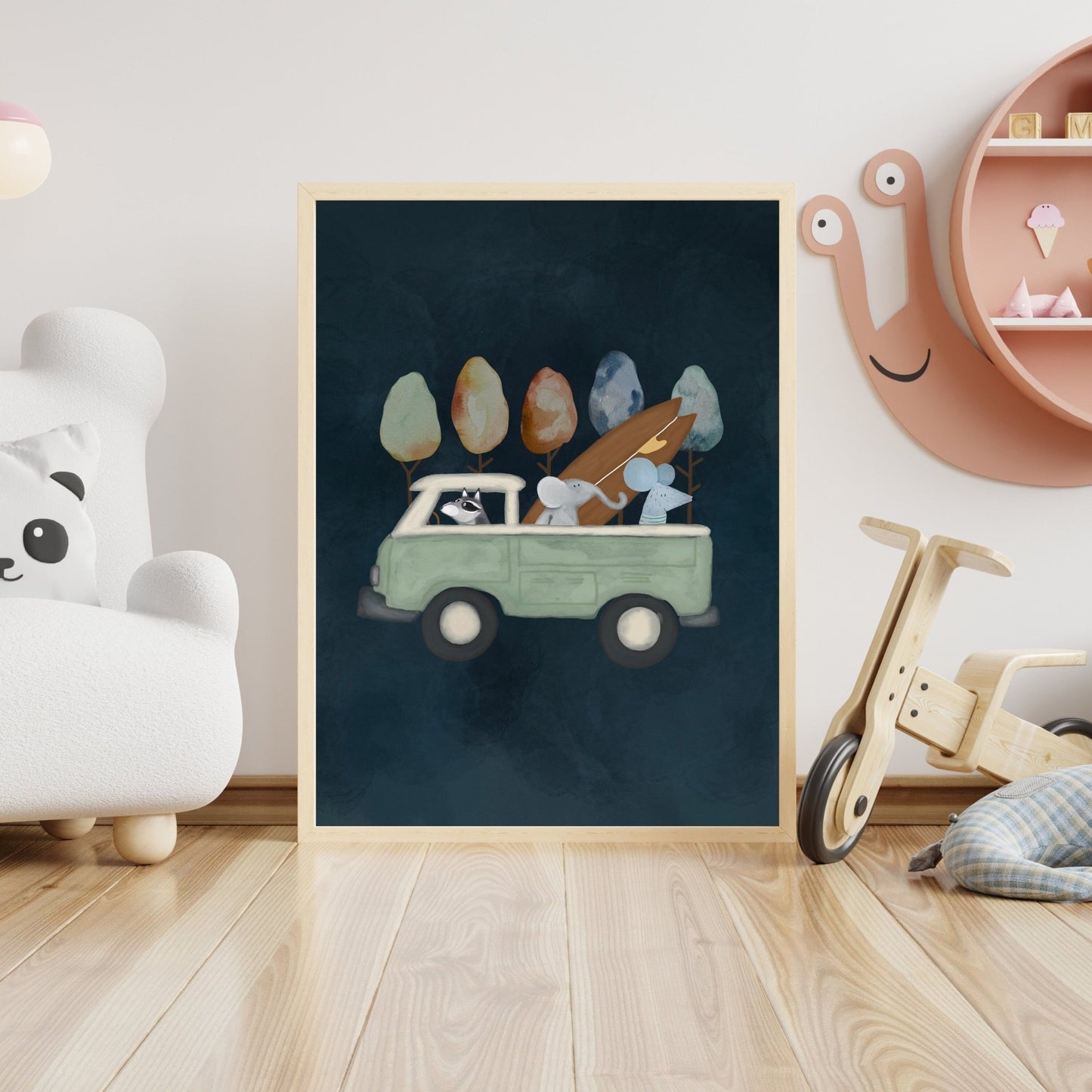 Night Sky Nursery Set of 3 - Prints - Urchin Bay