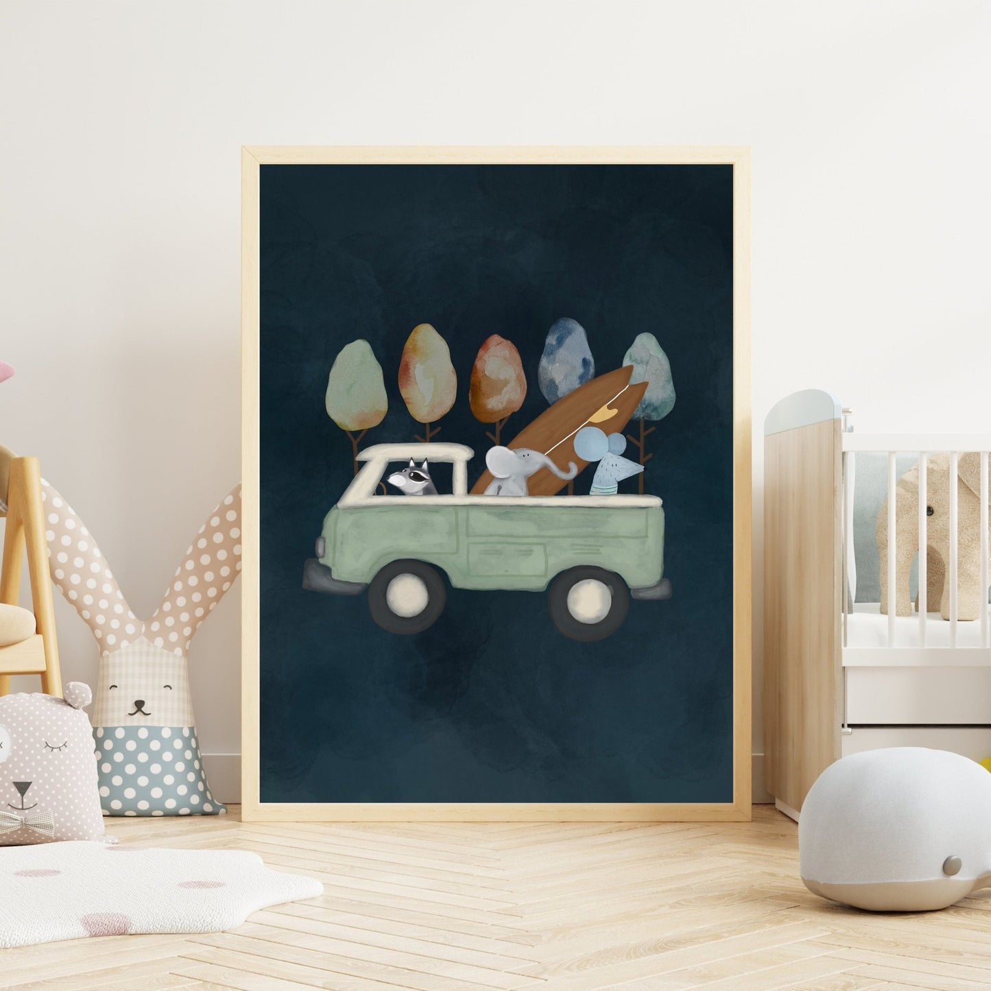 Night Sky Nursery Set of 3 - Prints - Urchin Bay