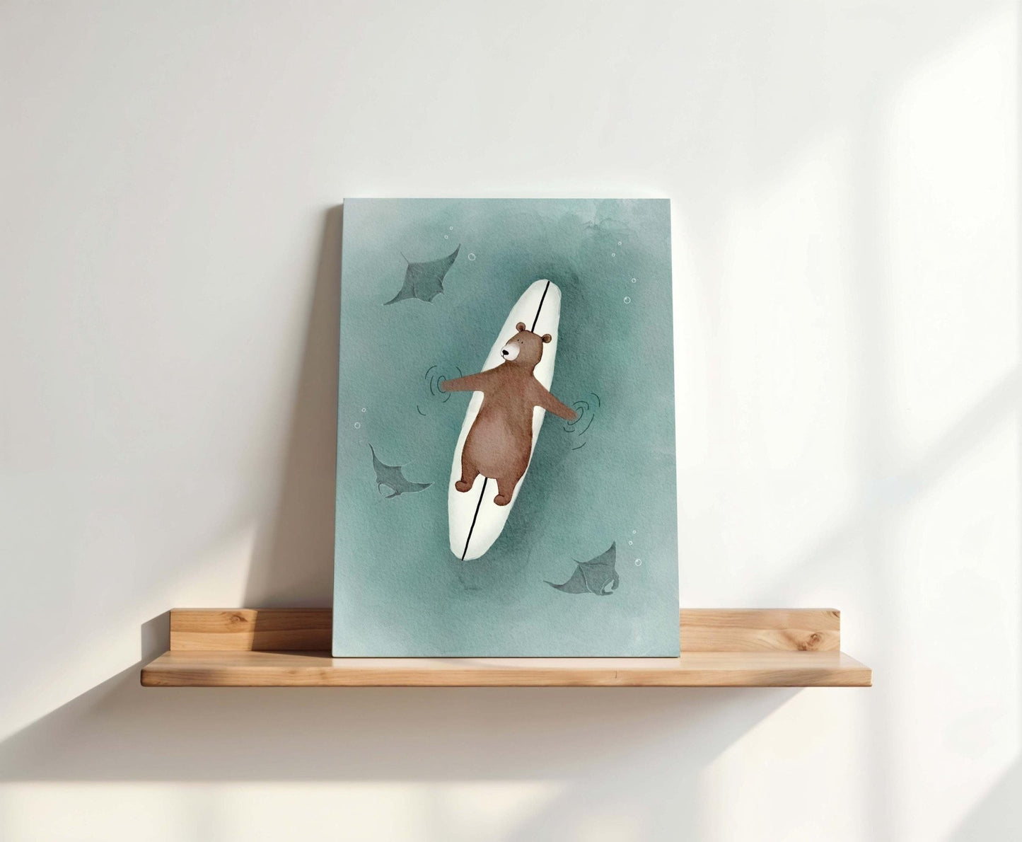 Ocean Surf Canvas Wall Art For Kids - Canvas - Urchin Bay