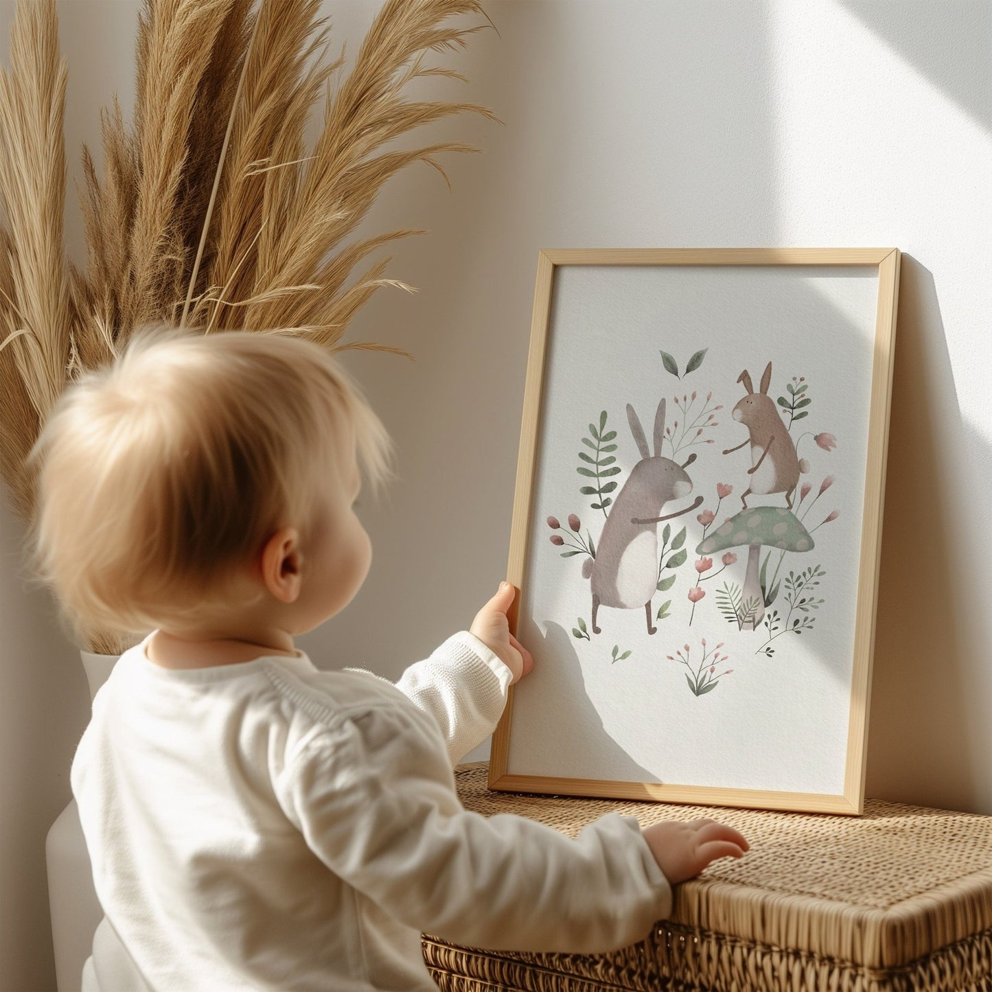 Set of Three Rabbit Art Prints - Prints - Urchin Bay
