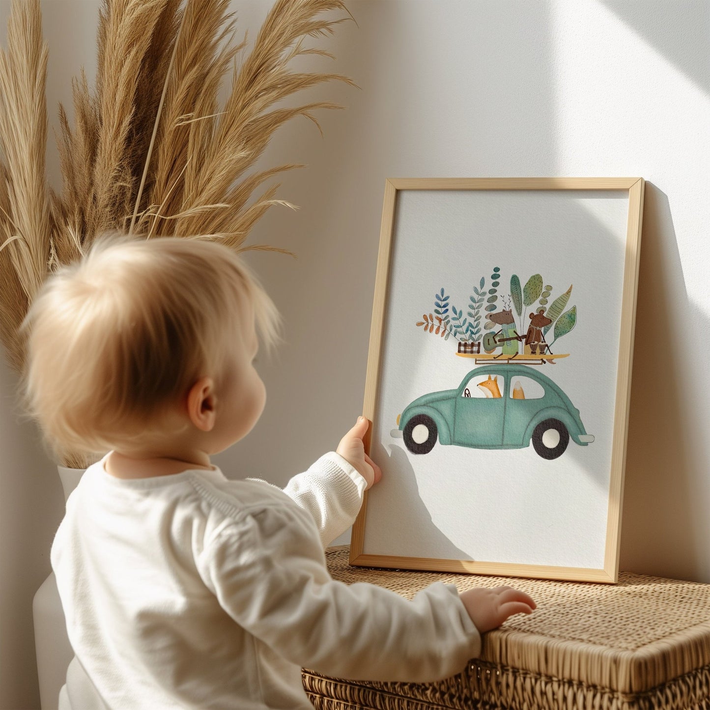 Watercolor Animal Print - Whimsical Kids Room Art - Prints - Urchin Bay