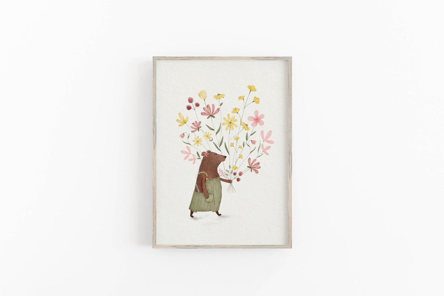 Whimsical Bear Print - Prints - Urchin Bay
