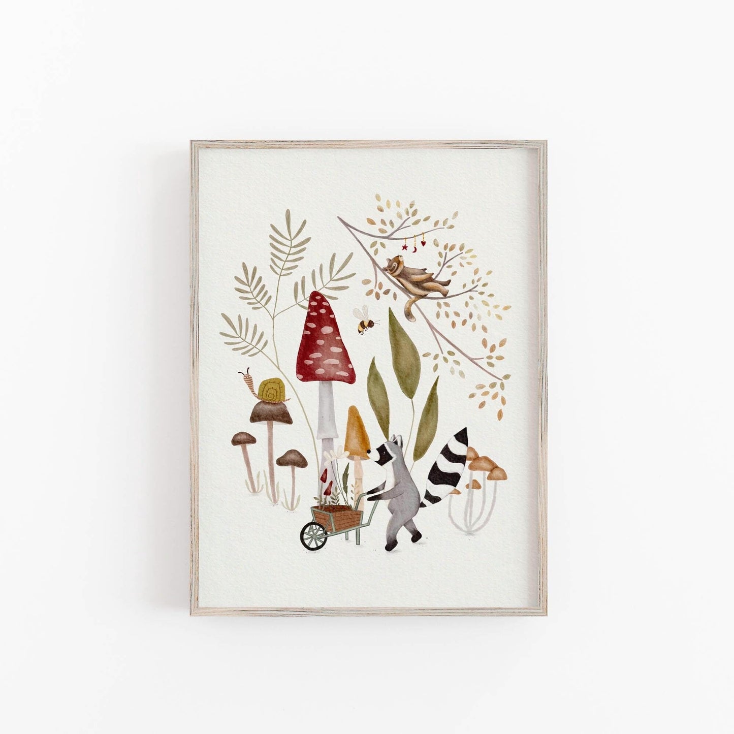 Whimsical Forest Art Print - Prints - Urchin Bay