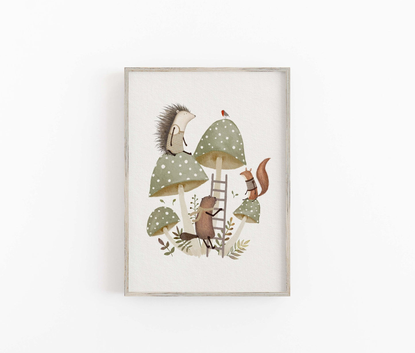 Whimsical Woodland Art Print - Prints - Urchin Bay