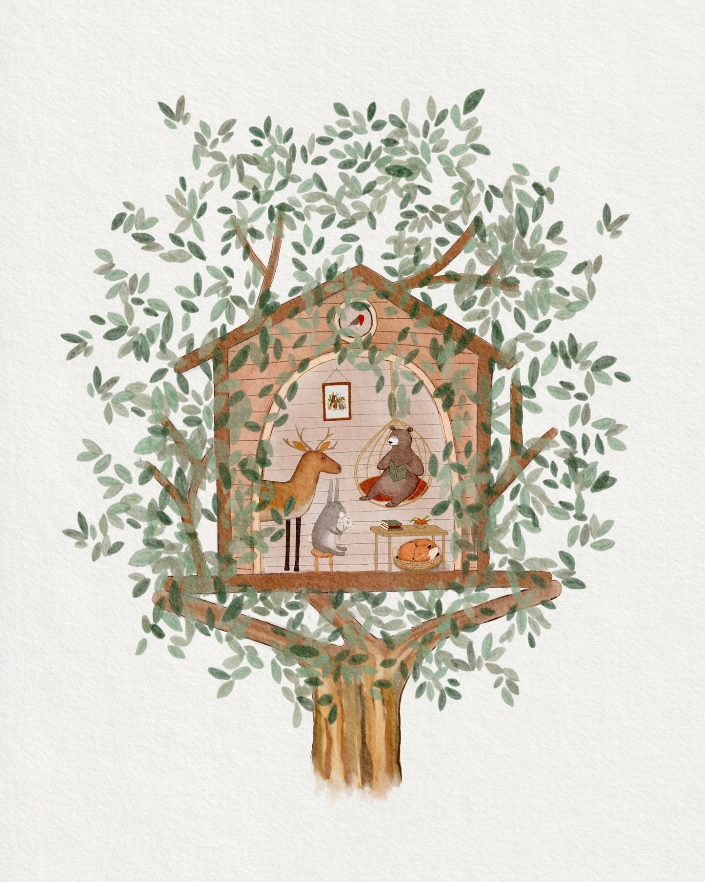Whimsical Woodland Nursery Art - Prints - Urchin Bay