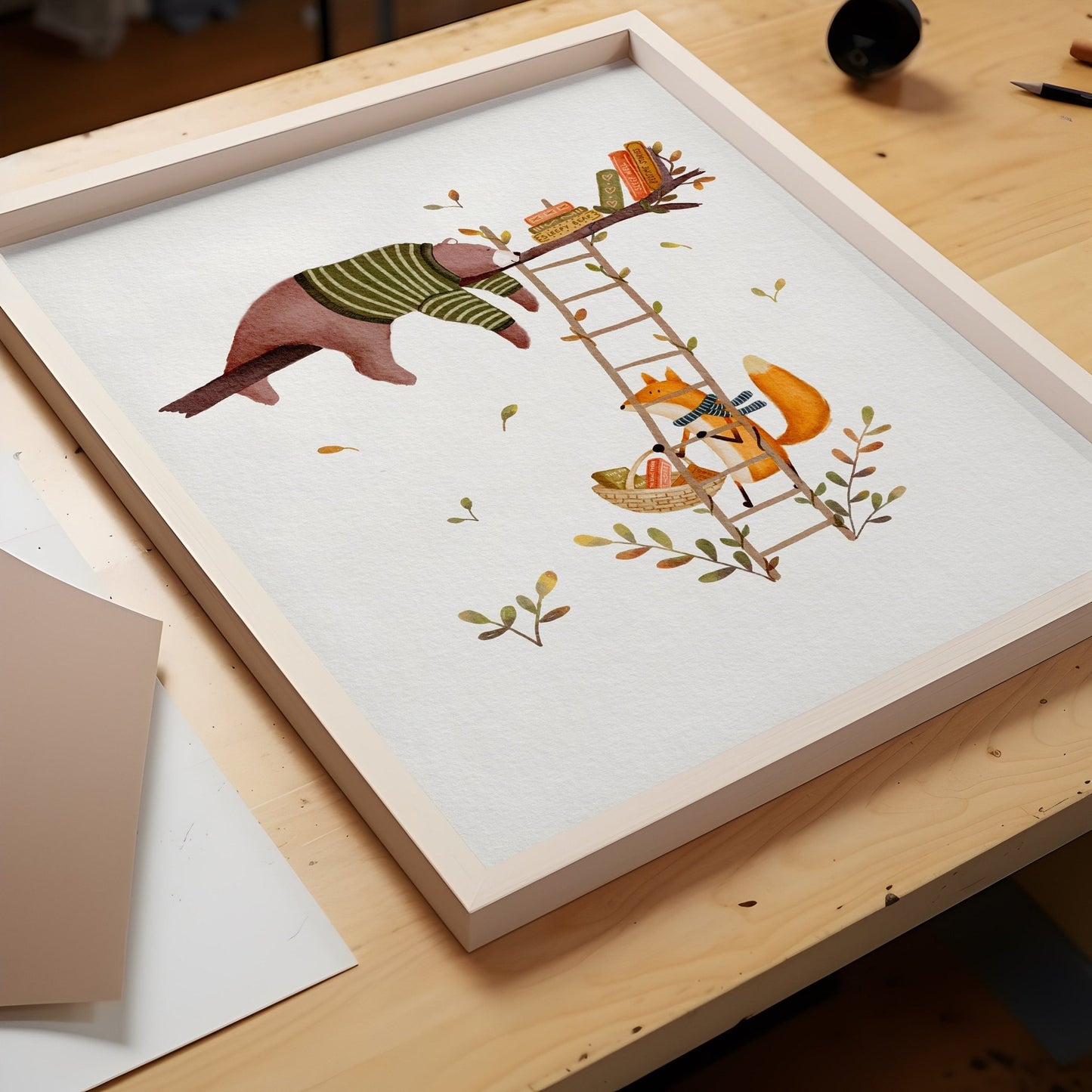 Whimsical Woodland Nursery Wall Art - Prints - Urchin Bay