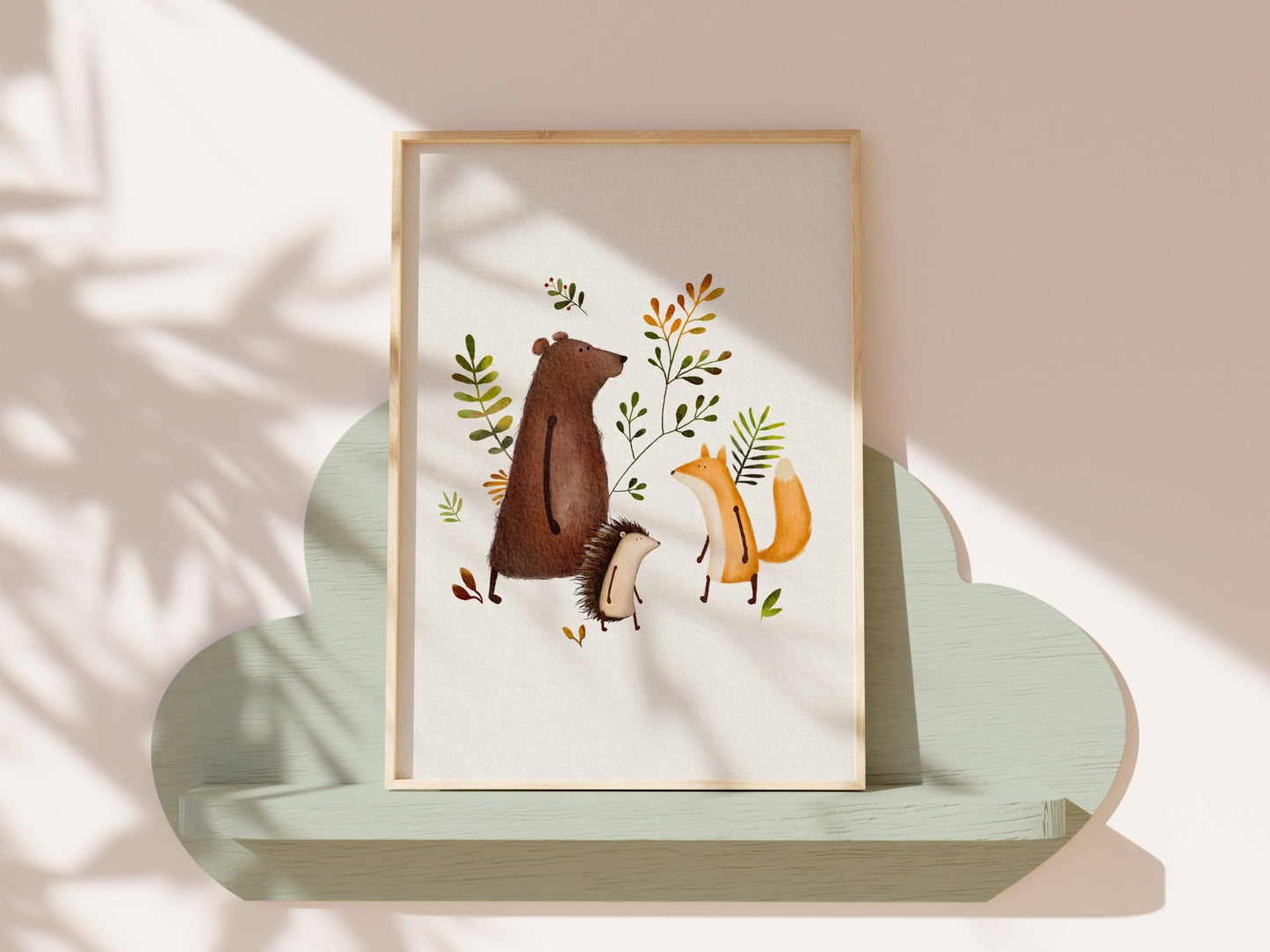 Woodland Animals Art Print - Prints - Urchin Bay