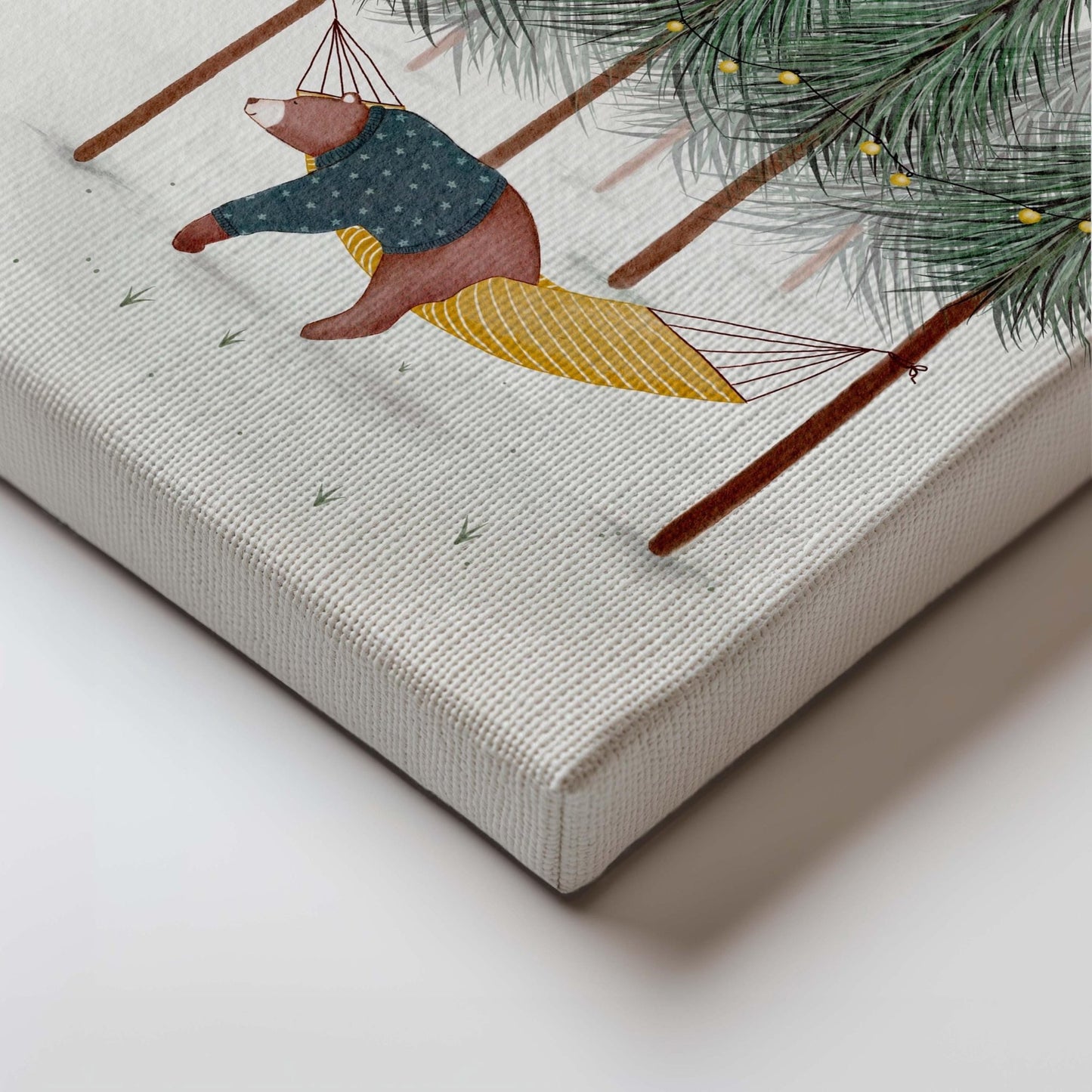 Woodland Nursery Canvas Art - Forest and Whimsical Decor - Canvas - Urchin Bay