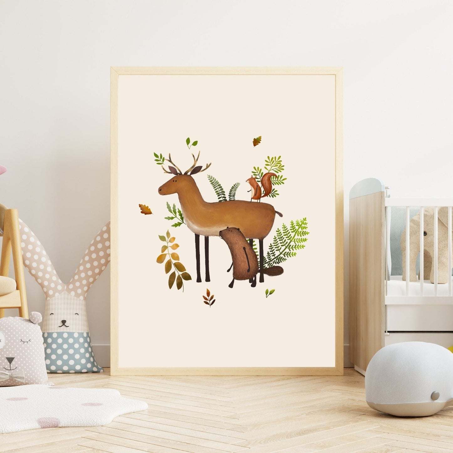 Children's Animal Nursery Prints Set - Prints - Urchin Bay
