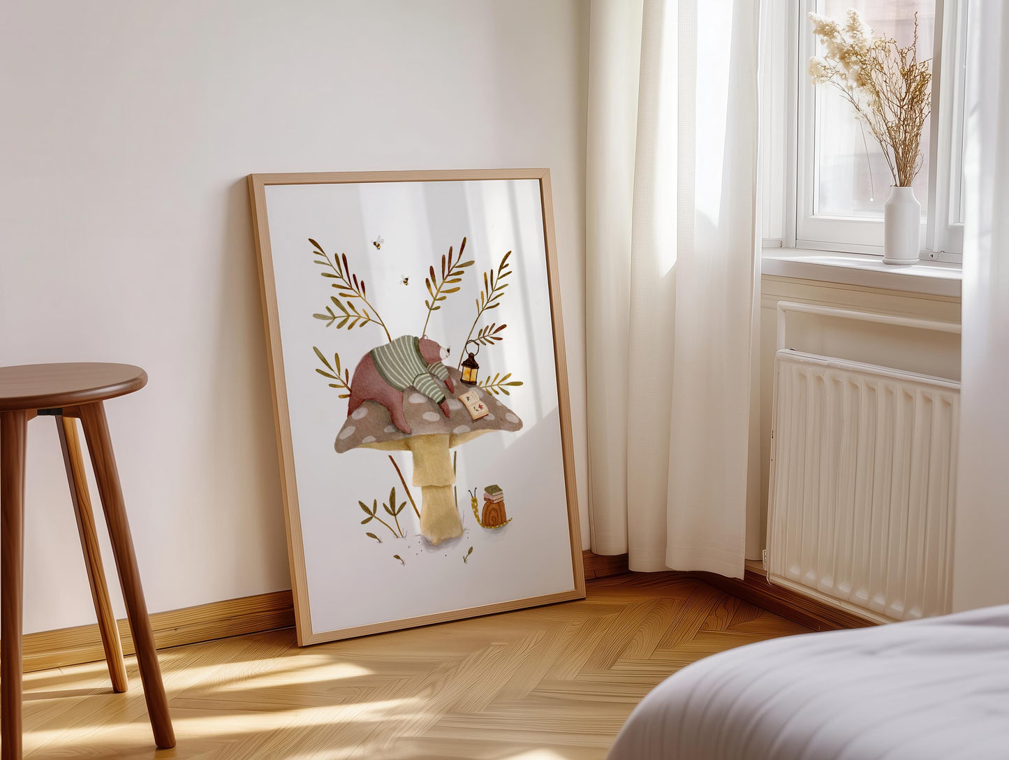 Woodland Nursery Art - Enchanted Storybook Wall Art for Kids’ Rooms