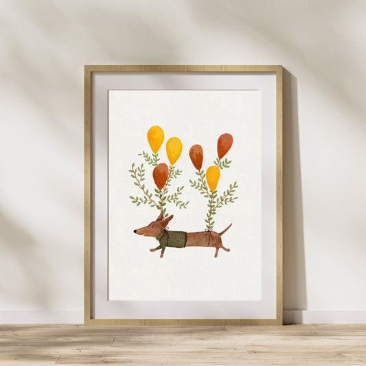 Dachshund Art Print