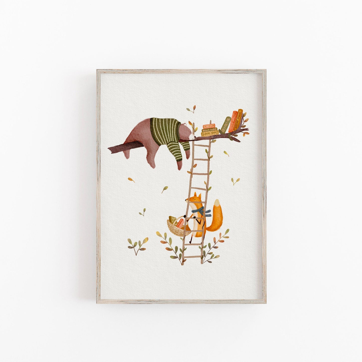 Whimsical Woodland Nursery Wall Art