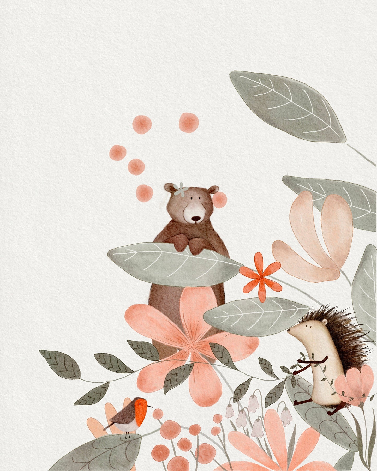 Enchanted Woodland Nursery Art Print