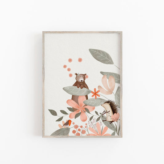 Enchanted Woodland Nursery Art Print