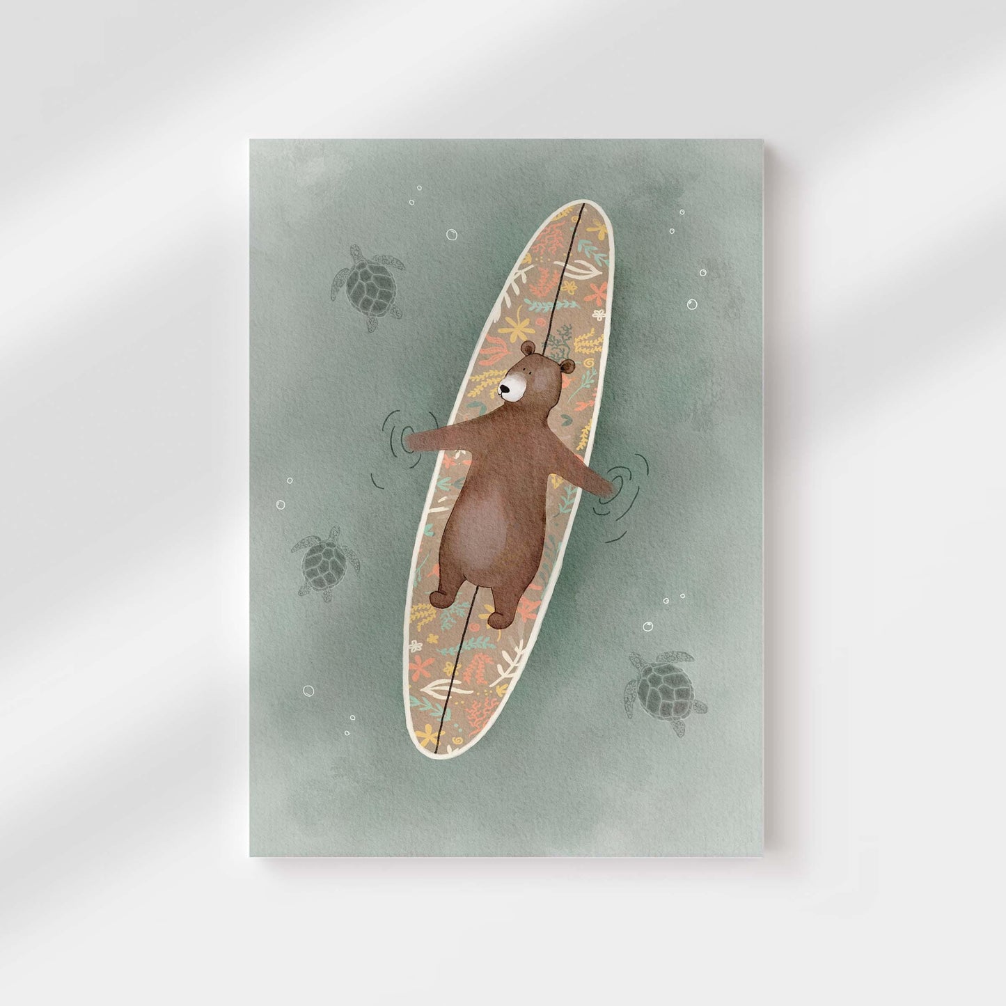 Boho Surf Canvas Wall Decor