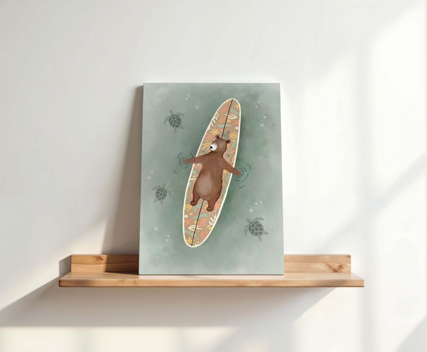 Boho Surf Canvas Wall Decor